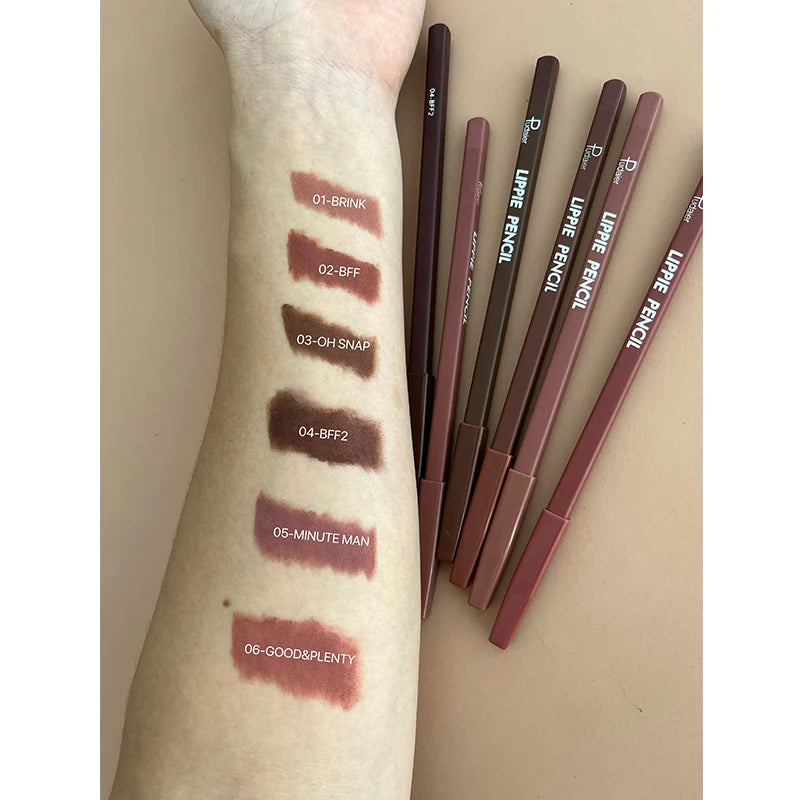 OEM Cosmetic Lip Liner Best Selling Waterproof Lip Liner Pencil Private Label Creamy Lipliner Set