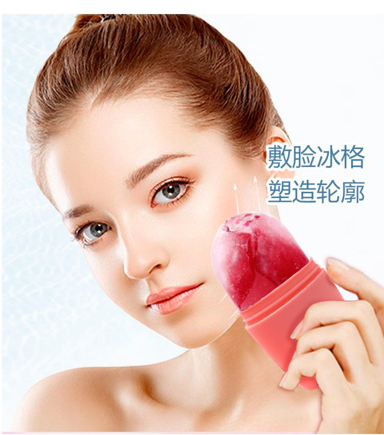 Beauty New Product Silicone Ice Compress Ice Roller Mold Beauty Instrument Portable Ice Tray Cooling Facial Massage Care