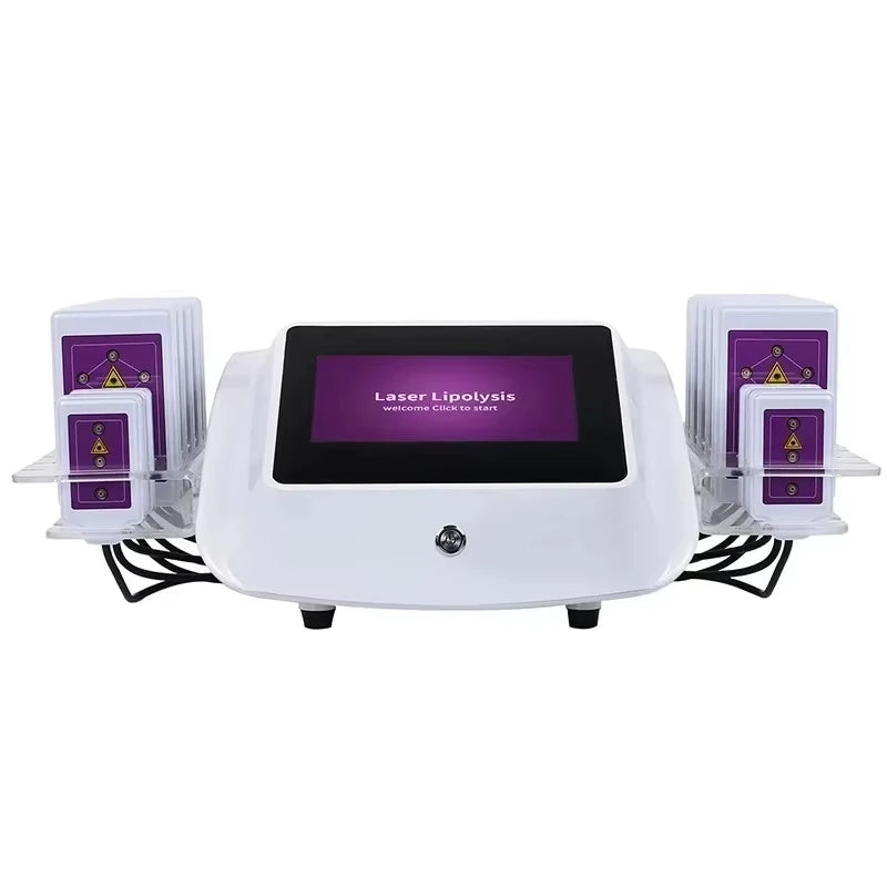 Máquina láser Profesional Para reducción De Grasa, Equipo De Belleza Anticelulitis, Adelgazante, pérdida De Peso Corporal, 14 Al